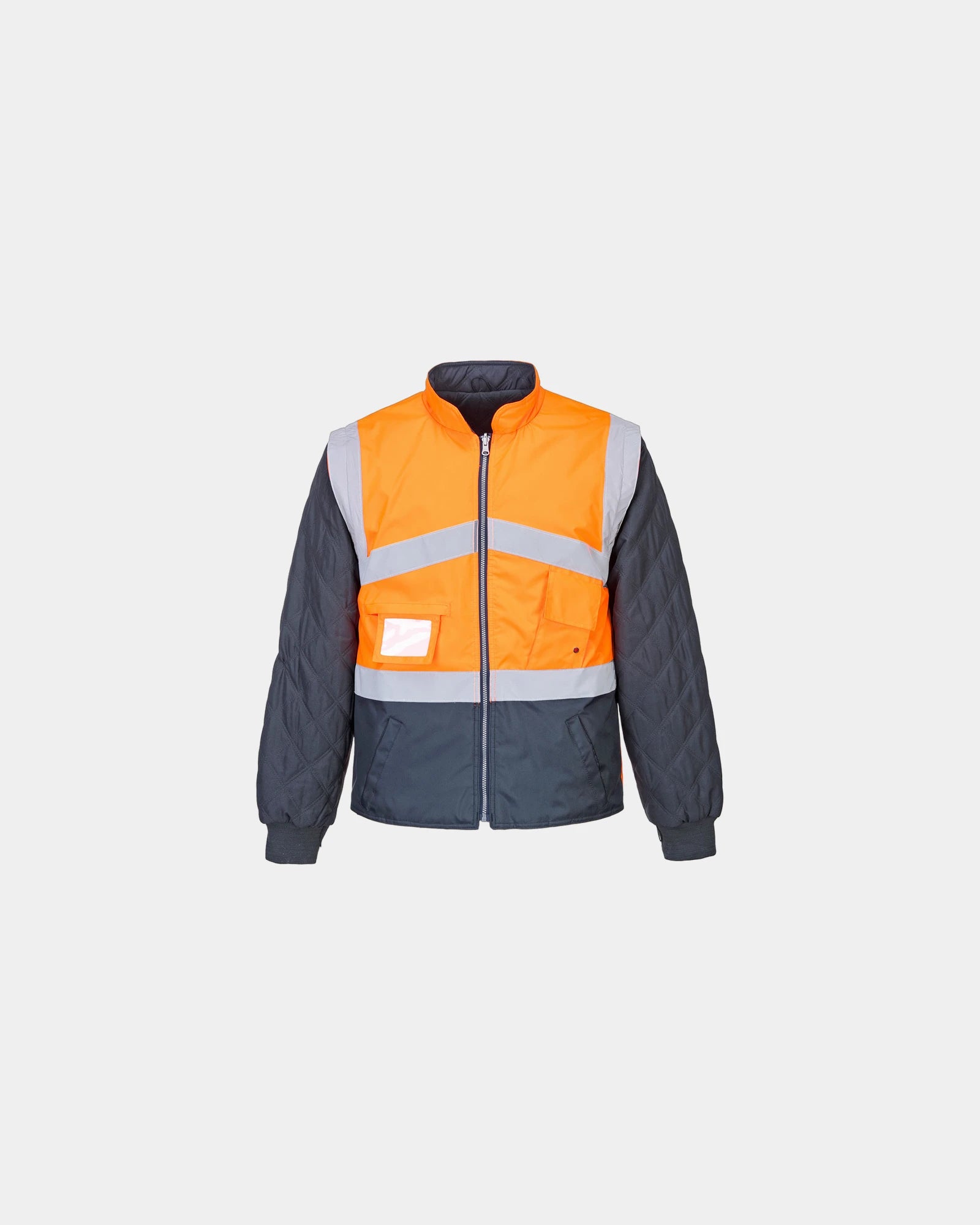 Gilet Hivis bicolore à personnaliser - Orange
